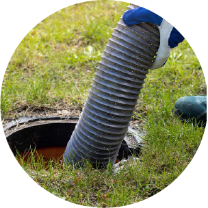 septic pump tube